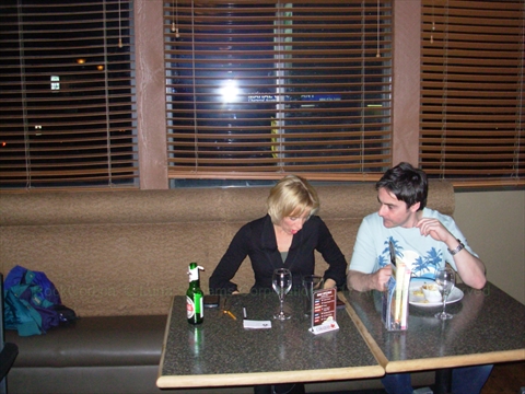 Katrine and Michael at Oliver Twist Pub